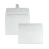 Clearance Tyvek 12 x 16 14 lb. Lightweight Square Flap Open End Expansion Mailers - White (100/Carton) Mailing, Packing & Shipping