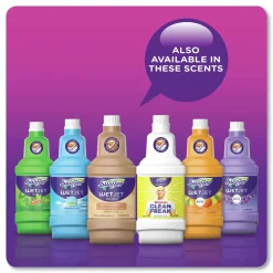 Online 77809 1.25 L Bottle Original Scent WetJet System Cleaning Solution Refill (4/Carton) Cleaning & Janitorial Supplies