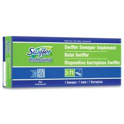 46 in. Sweeper Mop - Green/Silver/White Cleaning & Janitorial Supplies