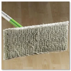 46 in. Sweeper Mop - Green/Silver/White Cleaning & Janitorial Supplies