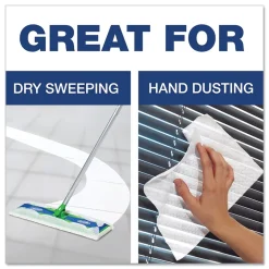 Hot 10-5/8 in. x 8 in. Dry Refill Cloths - White (32/Box) Cleaning & Janitorial Supplies