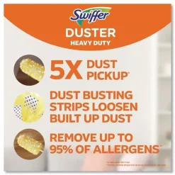 New Heavy Duty 1 Handle with 12 Duster Refills Starter Kit (1 Kit/Carton) Cleaning & Janitorial Supplies