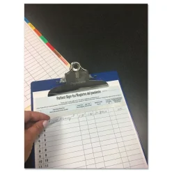 Hot 8.5 in. x 11 in. Patient Sign-In HIPAA Labels - Blue (125/Pack) Labels & Label Makers