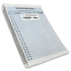 Hot 8.5 in. x 11 in. Patient Sign-In HIPAA Labels - Blue (125/Pack) Labels & Label Makers