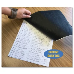 Hot 8.5 in. x 11 in. Patient Sign-In HIPAA Labels - Blue (125/Pack) Labels & Label Makers