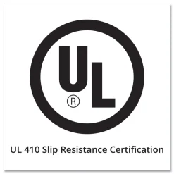 New BeSafe Messaging 12 in. Floor Decals - Black/White (60/Carton) Floor Signs