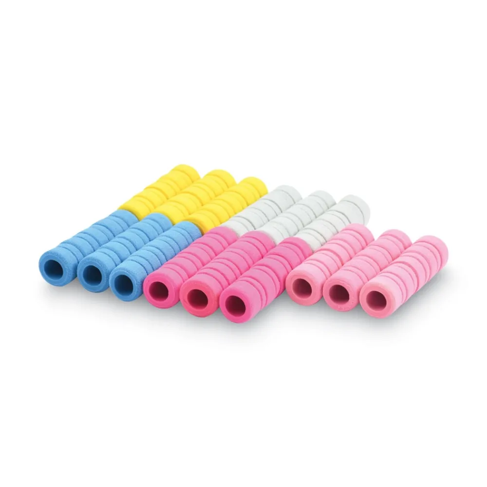 Sale 1.75 in. Long Ribbed Pencil Cushions - Assorted Colors (1-Set) Pens, Pencils & Markers