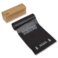 Best Dog Waste Bags Open-Face 0.5 gal 8-in x 13-in Black Perforated Roll 200 Bags/Roll 10 Rolls/Carton Trash & Waste Bins