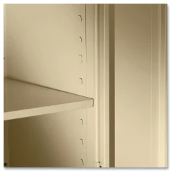 36 in. x 18 in. x 72 in. Assembled High Standard Cabinet - Light Gray Office Furniture & Lighting