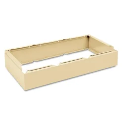 Hot 36 in. x 18 in. x 6 in. Three Wide Closed Locker Base - Sand Storage & Organization