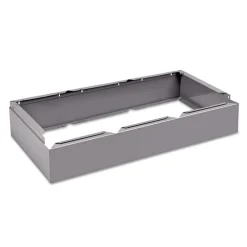 Sale 36 in. x 18 in. x 6 in. Three Wide Closed Locker Base - Medium Gray Office Furniture & Lighting