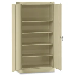 Online 30w x 15d x 72h Assembled High Standard Cabinet - Putty Office Furniture & Lighting