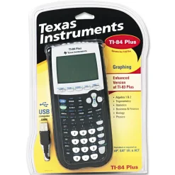 Sale TI-84Plus 10-Digit LCD Programmable Graphing Calculator Office Electronics & Batteries