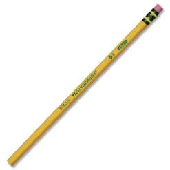 Hot F (No. 2.5) Pencils - Black Lead/Yellow Barrel (1-Dozen) Pens, Pencils & Markers