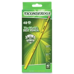 Hot HB (#2) Pencils - Black Lead, Yellow Barrel (48/Pack) Pens, Pencils & Markers