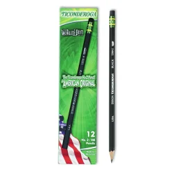 Hot HB (No. 2) Pencils - Black Lead/Black Barrel (1-Dozen) Pens, Pencils & Markers