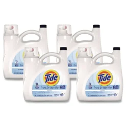 Free and Gentle 132 oz HE Compatible Liquid Laundry Detergent (4/Carton) Cleaning & Janitorial Supplies