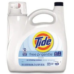 Free and Gentle 132 oz HE Compatible Liquid Laundry Detergent (4/Carton) Cleaning & Janitorial Supplies