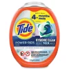 Hot Hygienic Clean Heavy 10x Duty Power Pods 76 oz. Tub HE Compatible Laundry Detergent - Original Scent (4/Carton) Cleaning & Janitorial Supplies