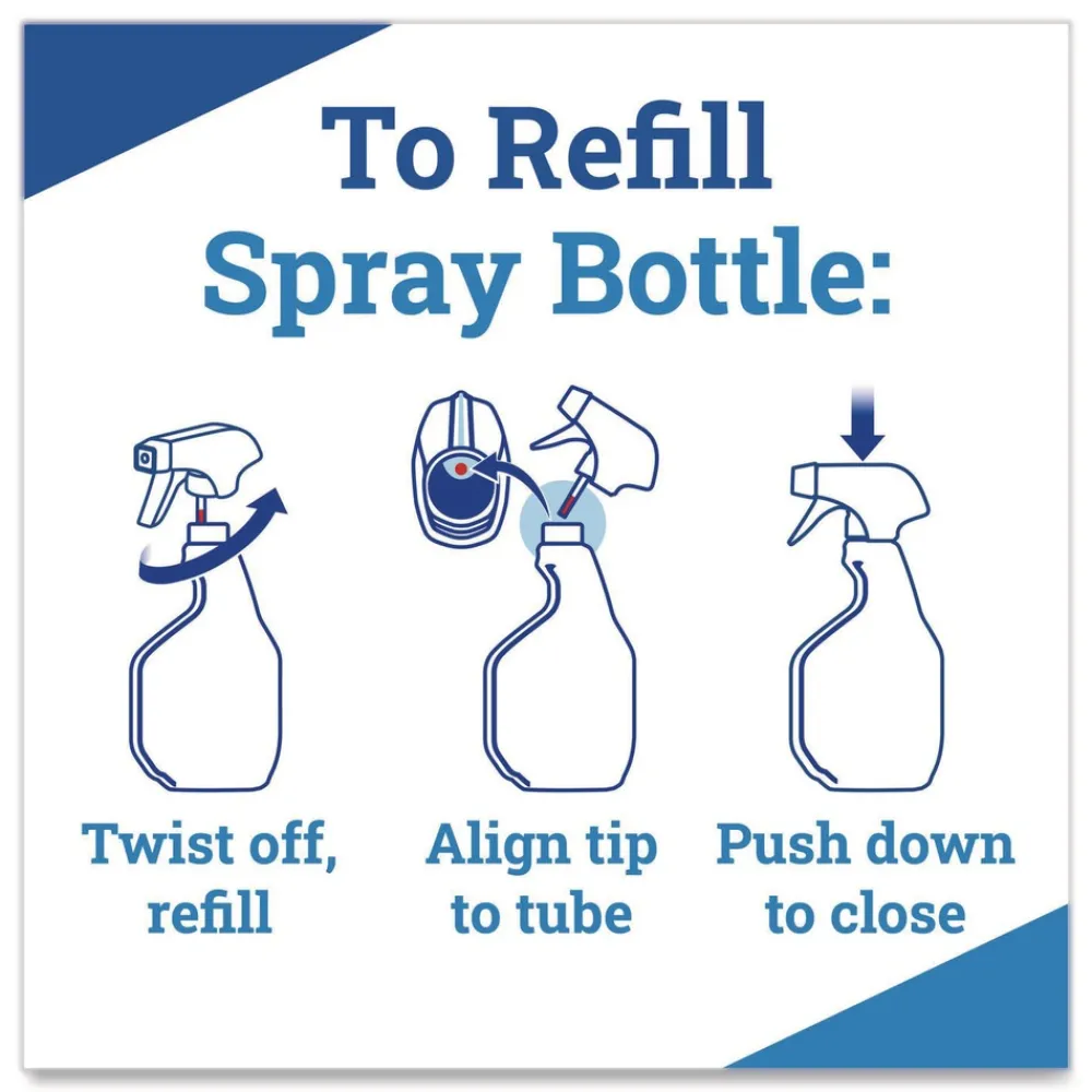 New 32 oz. Disinfects Instant Mildew Remover Smart Tube Spray Cleaning & Janitorial Supplies