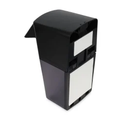 Best 4.75 in. x 7 in. x 9 in. 32 oz. Top Choice Lotion Soap Dispenser - Black Skin Care & Personal Hygiene