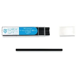 New 4.4 millimeter Mechanical Wax-Based Marking Pencil Refills - Black (10/Box) Pens, Pencils & Markers