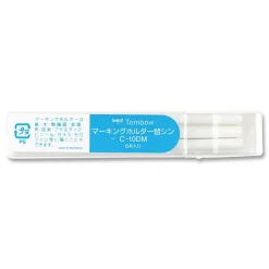 Outlet 4.4 millimeter Mechanical Wax-Based Marking Pencil Refills - White (10/Box) Pens, Pencils & Markers