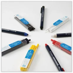 Online 4.4 millimeter Mechanical Wax-Based Marking Pencil Refills - Red (10/Box) Pens, Pencils & Markers