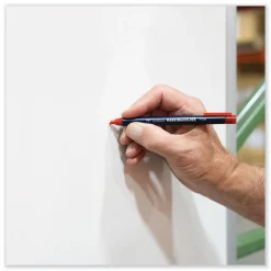 Clearance 4.4 millimeter Wax-Based Marking Pencil - Red Wax/Navy Blue Barrel (10/Box) Pens, Pencils & Markers