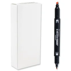 Clearance Chisel/Bullet Tip Edge Highlighters - Red Barrel/Red Ink (10/Box) Pens, Pencils & Markers