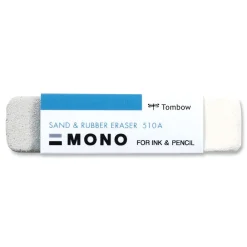 Outlet Rectangular Block Sand and Rubber Eraser for Pencil/Ink Marks - White/Medium Pens, Pencils & Markers
