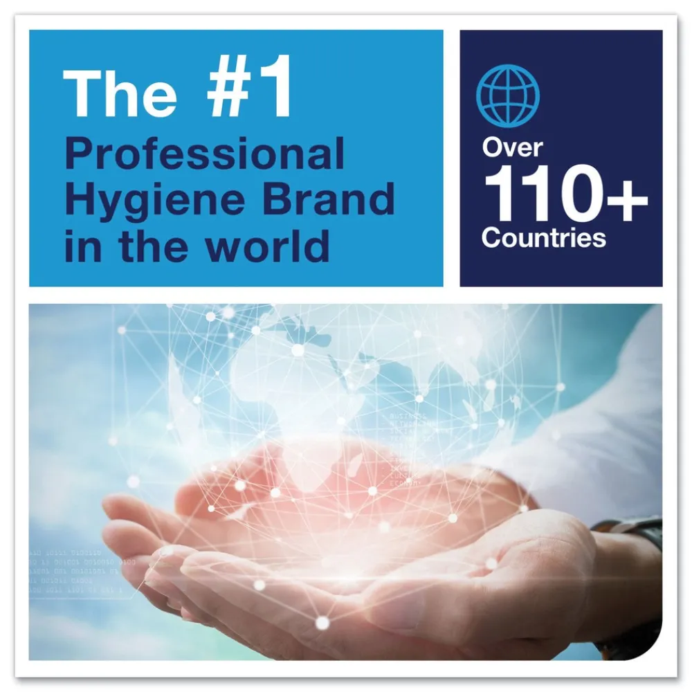 New 12013903 3.48 in. x 1200 ft. Septic Safe 1-Ply Advanced Bath Tissue - Jumbo, White (12/Carton) Paper & Dispensers