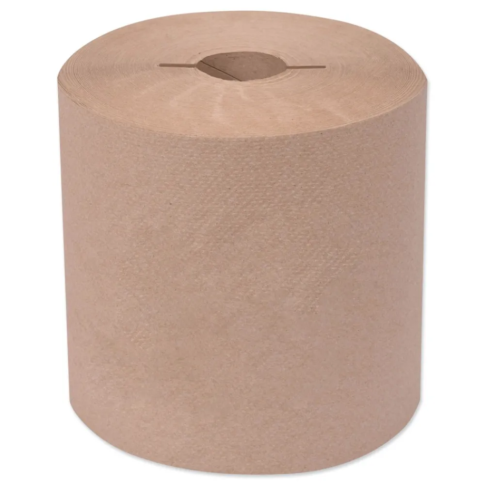 New 7171300 7.5 in. x 800 ft. Universal Notched Hand Towel Roll - Natural (6 Rolls/Carton) Cleaning & Janitorial Supplies