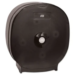 Clearance 88411 15 x 6 x 13.7 4-Roll Tissue Dispenser - Translucent Black (1/Carton) Paper & Dispensers