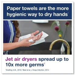 Hot 7.7 in. x 700 ft. Matic Hardwound Roll Towel - Natural (6/Carton) Paper & Dispensers|Cleaning & Janitorial Supplies