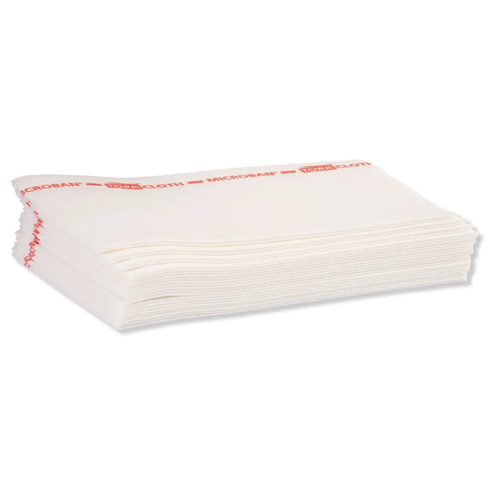 Discount 13 in. x 21 in. Foodservice Cloth - White (50/Carton) Paper & Dispensers|Cleaning & Janitorial Supplies