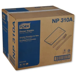 Discount 15 in. x 16.25 in. 2-Ply 1/8-Fold Advanced Dinner Napkins - White (3000/Carton) Paper & Dispensers