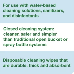 Clearance 8.5 in. x 7 in. x 7 in. Chem-Ready Buckets - White (5/Carton) Cleaning & Janitorial Supplies