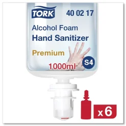 Best 400217 1L Bottle Unscented Premium Alcohol Foam Hand Sanitizer (6/carton) Skin Care & Personal Hygiene