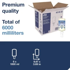 Best 400020 1L Perfume Free Odor-Control Hand Soap Liquid S4 (6/Carton) Skin Care & Personal Hygiene