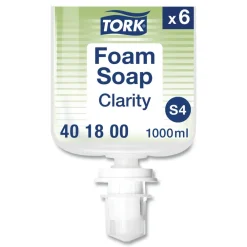 401800 1L Refill Unscented Clarity Hand Soap - Clear (6/Carton) Skin Care & Personal Hygiene