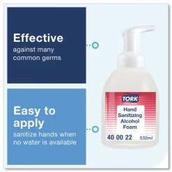 Discount 18 oz. Pump Bottle Unscented Alcohol Foam Hand Sanitizer (6/Carton) Skin Care & Personal Hygiene