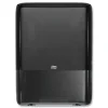 Online 552538 PeakServe Continuous 14.44 x 3.97 x 19.3 Hand Towel Dispenser - Black Paper & Dispensers