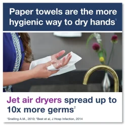 Online 552538 PeakServe Continuous 14.44 x 3.97 x 19.3 Hand Towel Dispenser - Black Paper & Dispensers