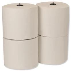 Discount 291370 1-Ply 7.68 in. x 1150 ft. Basic Paper Wiper Roll Towel - White (4/Carton) Paper & Dispensers
