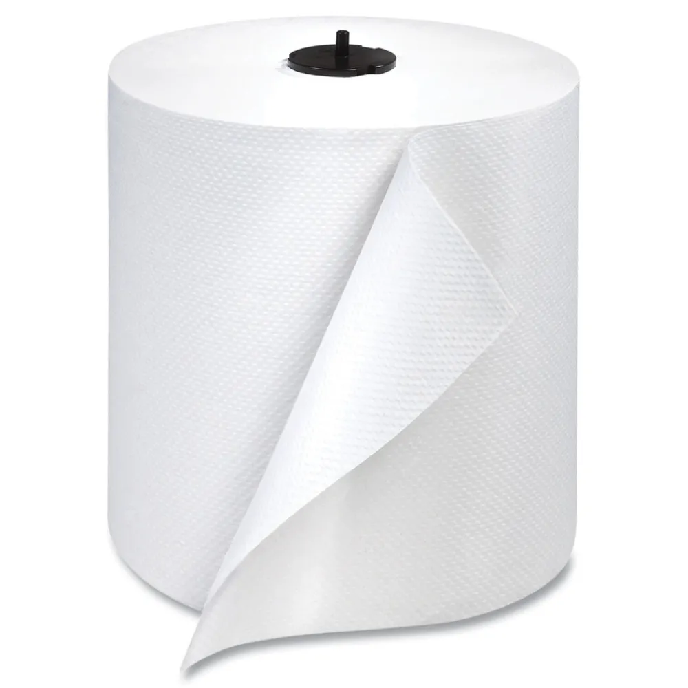 Sale 291380 1-Ply 7.68 in. x 1150 ft. Paper Wiper Roll Towel - White (4/Carton) Paper & Dispensers