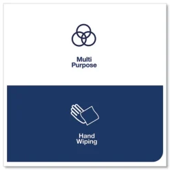 Sale 291380 1-Ply 7.68 in. x 1150 ft. Paper Wiper Roll Towel - White (4/Carton) Paper & Dispensers