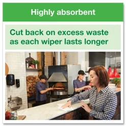 Outlet 2 Ply 9 in. x 11.8 in. Advanced Centerfeed Hand Towel - White (6/Carton) Paper & Dispensers