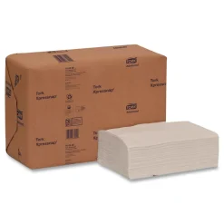 New 100990 2-Ply 6.5 in. x 8.5 in. Xpressnap Interfold Dispenser Napkins - White (12/Carton) Paper & Dispensers