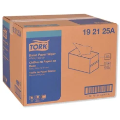 Outlet 192125A 9 x 10.25 2-Ply Multipurpose Paper Wiper - White (18/Carton) Paper & Dispensers